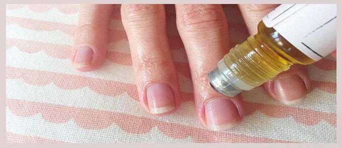 Falling from nail mushrooms